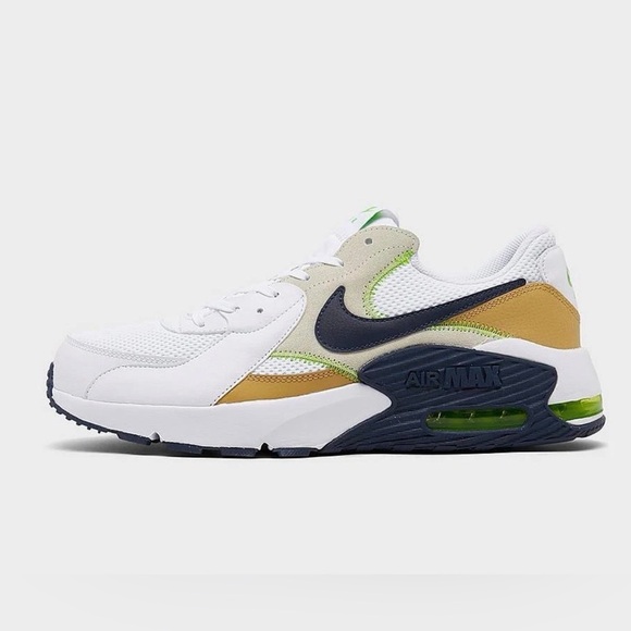 Nike Other - NEW Nike Men’s Air Max EXCEE White Obsidian Wheat Gold size US 9.5